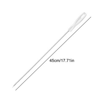 하수구뚫는기계 스프링 청소기 45/60cm 파이프 준설 브러시 욕실 털 하수구 싱크대 청소 배수구 세정제 막힘 플매트 카펫 매트 러그 구멍 제거 도구