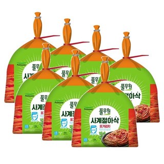 풀무원 사계절 아삭 포기김치, 7개, 4kg