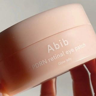 Abib PDRN 視黃醇眼膜 Glow jelly 60片, 1個, PDRN 視黃醇膠原眼膜-現