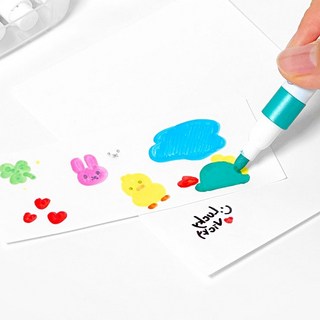 바디 페인팅 타투 판박이 사인펜, 1개