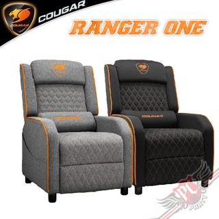 美洲獅 COUGAR Ranger One 電競沙發, 亞麻布（灰色）