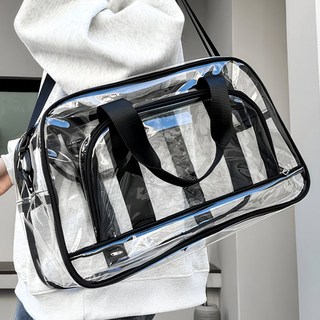 베르디에 투명 비치백 방수 물놀이가방 pvc 수영가방