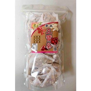養生三寶茶 紅棗枸杞黃耆, 200g, 1個, 20個裝