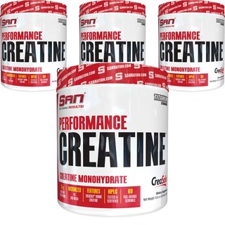San Performance肌酸補充粉, 300g, 4罐