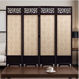 賀雅家居 梅蘭/水上/歐式屏風 (3043-1-2) 復古風 台灣製造 工廠直營 免安裝, 1個, 歐式屏風
