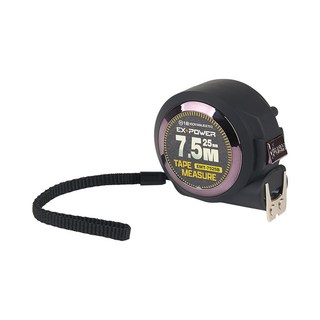 이엑스파워 양면타입 오토락 줄자 7.5m x 25mm EMT-7525B, 1개