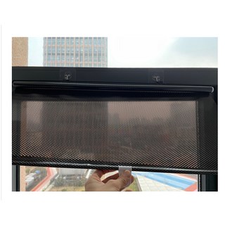 遮陽窗簾 窗戶遮光簾 廚房遮陽 陽台防曬 伸縮免打孔 辦公室陽光房 隔熱捲簾, 可替換吸盤掛鉤20個