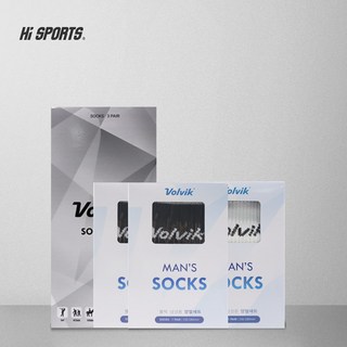 남성 중목 3족세트 골프양말세트 스포츠양말 포장 쇼핑백포함