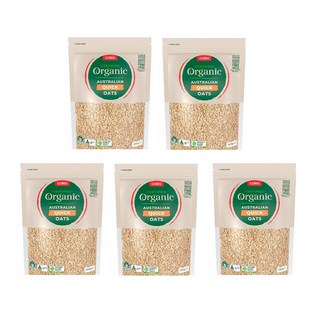 콜스 유기농 퀵 오트밀 귀리 Coles Organic Quick Oats, 5개, 500g