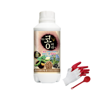 대유 콩비대 콩 비대 꼬투리 두류 유지 작물, 500ml, 1개