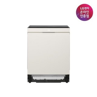(LG전자) DIOS(디오스) 식기세척기 오브제컬렉션 14인용 열풍건조 빌트인 (네이처베이지/DUE6BGL1E), 방문설치, DUE6BGL1E, 네이처베이지