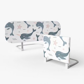 KC인증 휴대용 접이식 침대가드 높이조절 침대안전가드 낙상방지가드, 스타일2