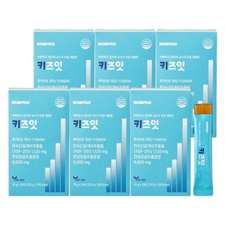 맘픽 키즈잇 한삼덩굴 환삼덩굴 추출분말 율초 식약청 HACCP 인증 젤리 스틱, 6세트, 14회분