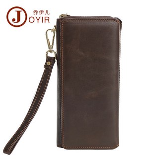 【奧特萊斯】32卡位長夾頭層純牛皮商務手拿包男士多卡位長款錢包卡包真皮高級錢包大容量長夾真皮長夾男錢包真皮皮夾男錢夾