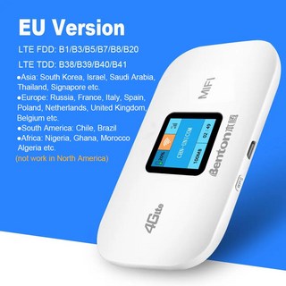 Benton 잠금 해제 4G 4G + 라우터 SIM 카드 슬롯 휴대용 와이파이 라우터 CAT6 300Mbps 야외 모바일 4G 모, 01 CHINA, 01 4G CAT4 Router, 1개