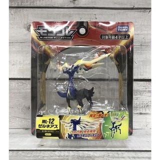 《GTS》TAKARA TOMY 神奇寶貝 寶可夢 ML-12 哲爾尼亞斯 立體圖鑑 - 純日貨, 1個
