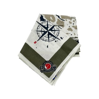 피엘라벤 스웨디시 클래식 맵 스카프 (87148), 그린