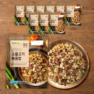 프레시지 [프레시지] 광양식 소불고기 볶음밥 250g 10팩, 10개