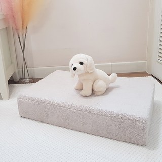 8 DECO 강아지계단 애견계단 펫스텝 침대_패브릭 베이지 1단, 패브릭 베이지 1단