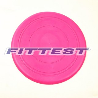Fittest 飛盤 安全矽膠遊戲飛盤 體能訓練飛盤，戶外休閒運動首選，安全耐用，親子互動最佳玩具, 粉紅, 1個