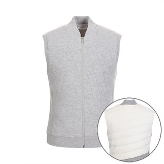 (남성)빅로고 구스 하이브리드 니트 베스트_GACW0-MSV310_LGE