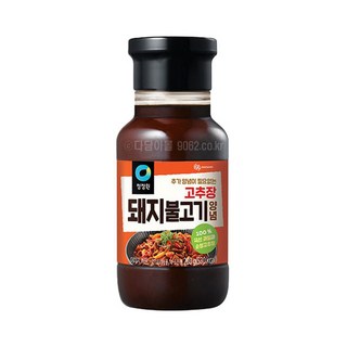 청정원 고추장 돼지불고기 양념, 280g, 8개