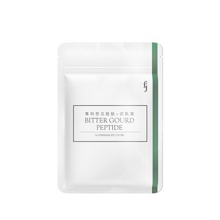 FJ豐傑生醫【專利苦瓜胜肽+武靴葉】鉻鋅維持醣類正常代謝X促進新陳代謝, 1個, 30顆/袋