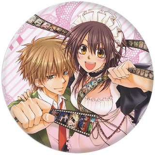 新品特惠 日漫會長大人是女僕婚谷系列吧唧徽章 二次元學生創意禮品包包配飾