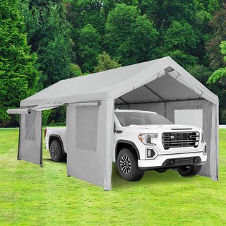 [코스트코] 인기제품/ 차량용 대형 간이천막/ 특가세일 /텐트주차창/ 가로 6.1 x 세로 3.0 x 높이 2.8m /기둥 크기 : 지름 : 48mm 두께 : 1mm, 1개, 단품