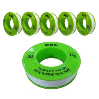 배관용테이프 테프론방수 12mm 18M RSL PTFE THREAD SEAL TAPE, 10개