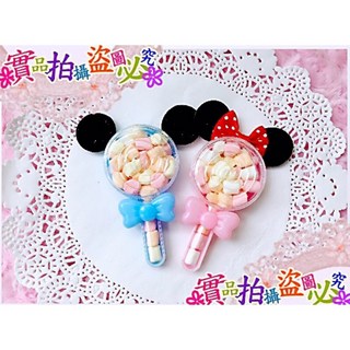 米奇妮造型棉花糖棒棒糖盒，婚禮小物、幼兒園點心分享糖果, 1個, 男生