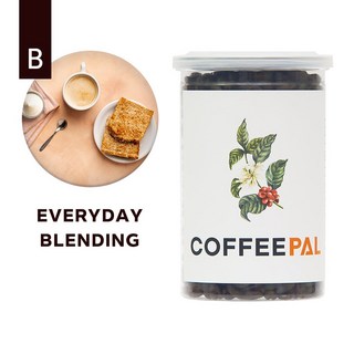 에브리데이블렌딩 향좋은 구수한 고소한 산미없는 최상급 아라비카 스페셜티 커피 홀빈 분쇄 가루 신선한 로스팅 대용량 핸드드립 원두 커피콩 원두콩 블랙커피, 1개, 200g