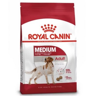 ROYAL CANIN 中型成犬 狗糧，維持理想體重，增強免疫力，呵護皮膚毛髮, 10kg, 1個, 脫水禽肉蛋白