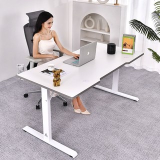 아우스 TSW 올인원 컴퓨터책상 게이밍책상 사무용책상 학생책상 서재책상 1인용 2인용 1000 1200 1400 1600 1800mm, TSW-(카본화이트) 1000