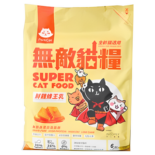 ParkCat 貓樂園 無敵貓糧 鮮雞蜂王乳 全齡貓無穀高蛋白乾糧 呵護腸胃 2kg, 1個, 雞