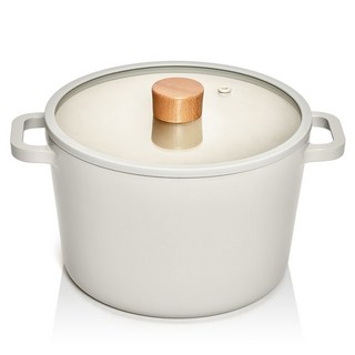 클리나 인덕션 루아 곰솥 냄비, 22cm, 크림, 1개