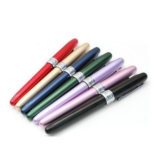 PLATINUM白金牌 Plaisir金屬桿鋼筆 PGB-1000 PGB-500，多色可選，書寫流暢，金屬質感，送禮自用皆宜, 0.5mm 中字 藍桿, 0.5mm 中字, 藍桿