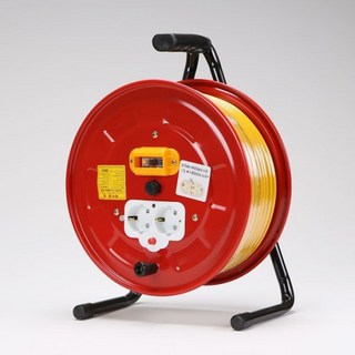 일신전기조명 캠핑전원 전선릴1.5SQ 28M 차단기 콘센트형 전기연장선, 1개