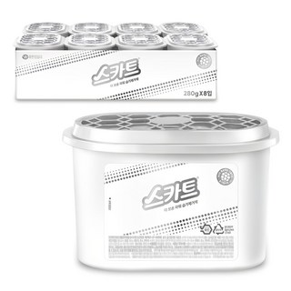 스카트 더 보송 파워 습기제거제 본품, 280g, 8개