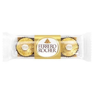 FERRERO ROCHER 金莎 巧克力 3顆, 37.5g, 1條
