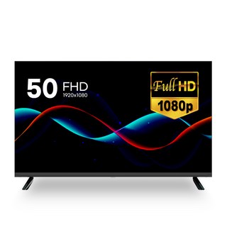 이브이 50인치 127cm 풀HD TV 제로베젤 에너지효율 1등급, 50인치 FHD TV, 스탠드형, 고객직접설치