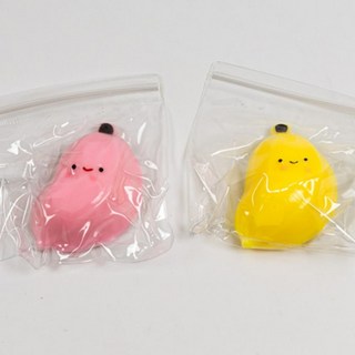 도쿄 바나나빵 음식 모형 스퀴시 모찌 말랑이 2개 세 cha*681aE, 상세페이지 참조