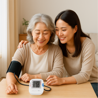 가정용 혈압계 자동 혈압측정기 팔뚝형, 1개, DNF