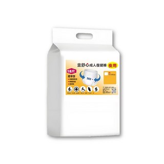 金舒心成人復健褲 L尺寸 夜用 18片裝, 1個, 夜用成人復健褲M號18片 店取限3包