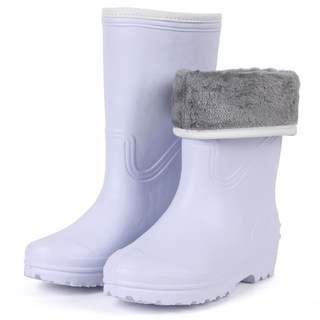 마이슈 230-290 경량 남성여성 논슬립 방수 방한장화 겨울 털부츠 위생장화