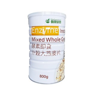 酶開研酵 酵素即食什穀大燕麥片 800g, 1個, 500克/1罐