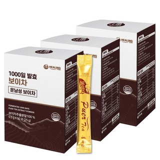 아임힐링 운남성 보이차 스틱, 0.5g, 50개입, 3개