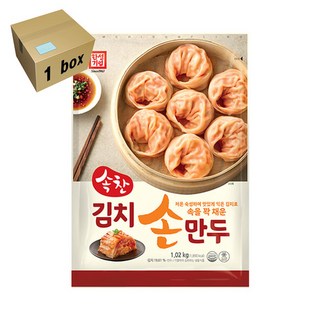 한성 속찬김치손만두 1box (1020g x10개), 10개, 1.02kg