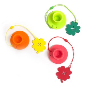 턴트 행운의 클로버 파크골프티 단품 티걸이포함 실리콘티 파크골프용품선물, 레드, 블링블링강아지 레드, 1개