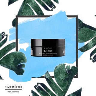 Everline 酷黑男士髮蠟 義大利進口髮品 100ml, 1個
